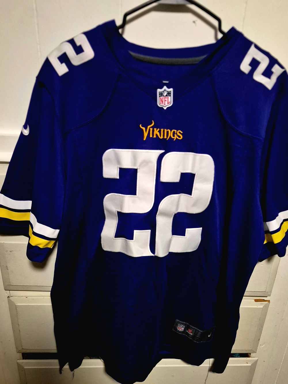 Nike Minnesota Vikings Harrison Smith #22 Stitched Limited Jersey Size Large